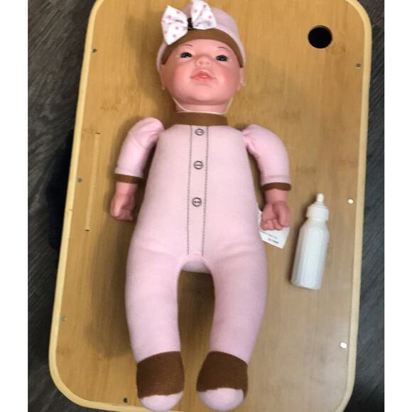 Kingstate Babydoll Blue Realistic Eyes Play Toys Christmas Gifts Birthday Toys - Picture 3 of 8